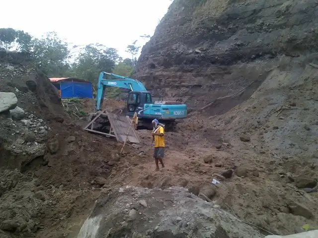 Tambang Pasir Ilegal di Jatinom Klaten Digerebek, 2 Alat Berat Disita