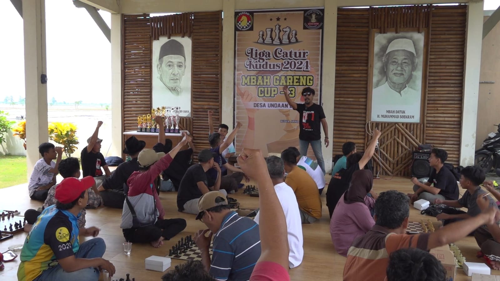 Penghobi Catur di Kudus Deklarasikan Dukungan Terhadap Ahmad Luthfi Untuk Maju Dalam Pemilihan Gubernur (Pilgub) Jawa Tengah
