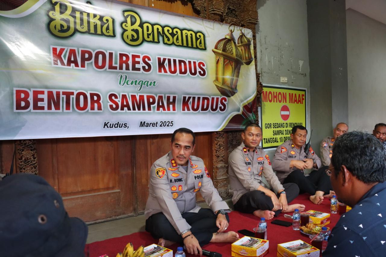 Kapolres Kusus Ajak Bukber Pengemudi Bentor, Ini Yang Disampaikan