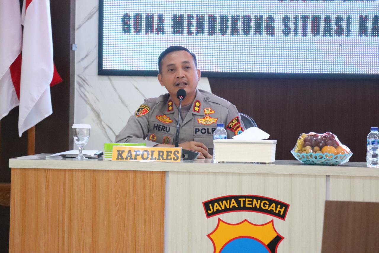 Polres Kudus Gelar Apel Tiga Pilar, Perkuat Sinergi Jaga Kamtibmas
