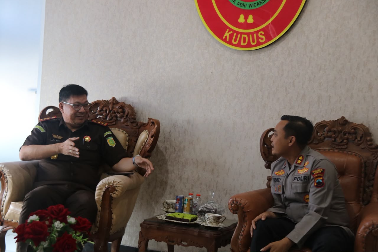 Silaturahmi Kapolres Kudus dan Kajari, Perkuat Kolaborasi Demi Kepastian Hukum bagi Masyarakat