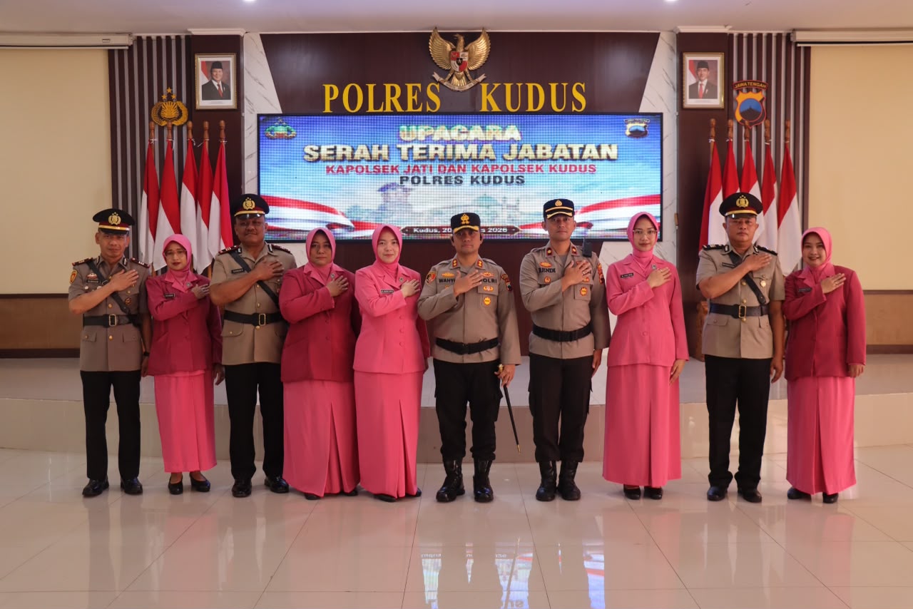 Sertijab Dua Kapolsek, AKBP Wahyu Sulistyo: Jabatan Adalah Amanah dan Kepercayaan Negara