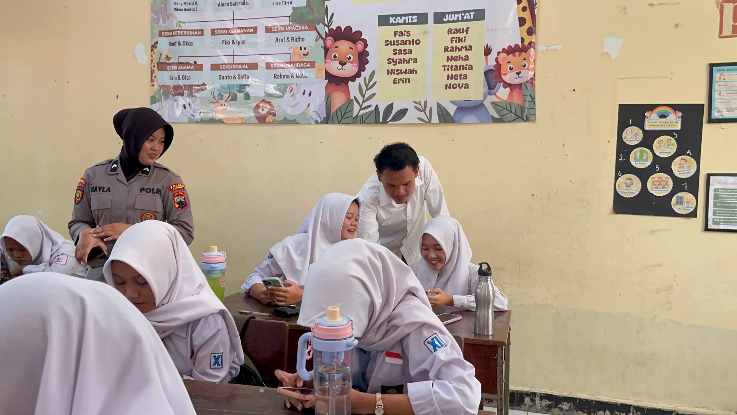 Polres Kudus Latih 399 Siswa SMKN 1 Kudus Pahami Ai dan Waspadai Kejahatan Siber