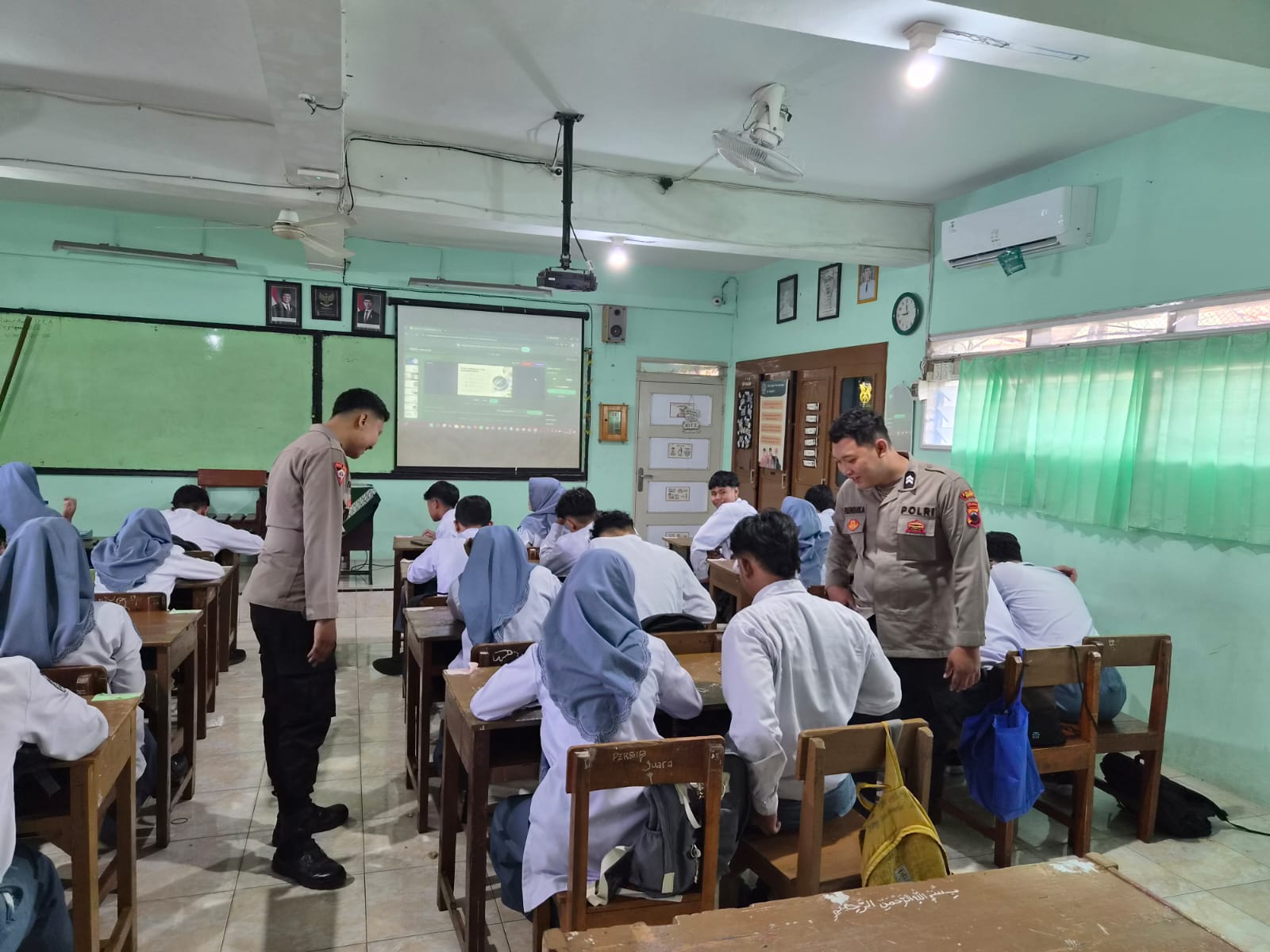 Polres Kudus Dorong Pelajar Melek AI, 353 Siswa Ikuti Sosialisasi PAHAM AI