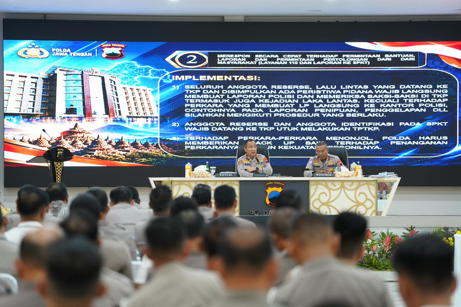 Kapolda Jateng Tekankan Polisi Bersama Masyarakat Harus Dirasakan Lewat Kerja Nyata